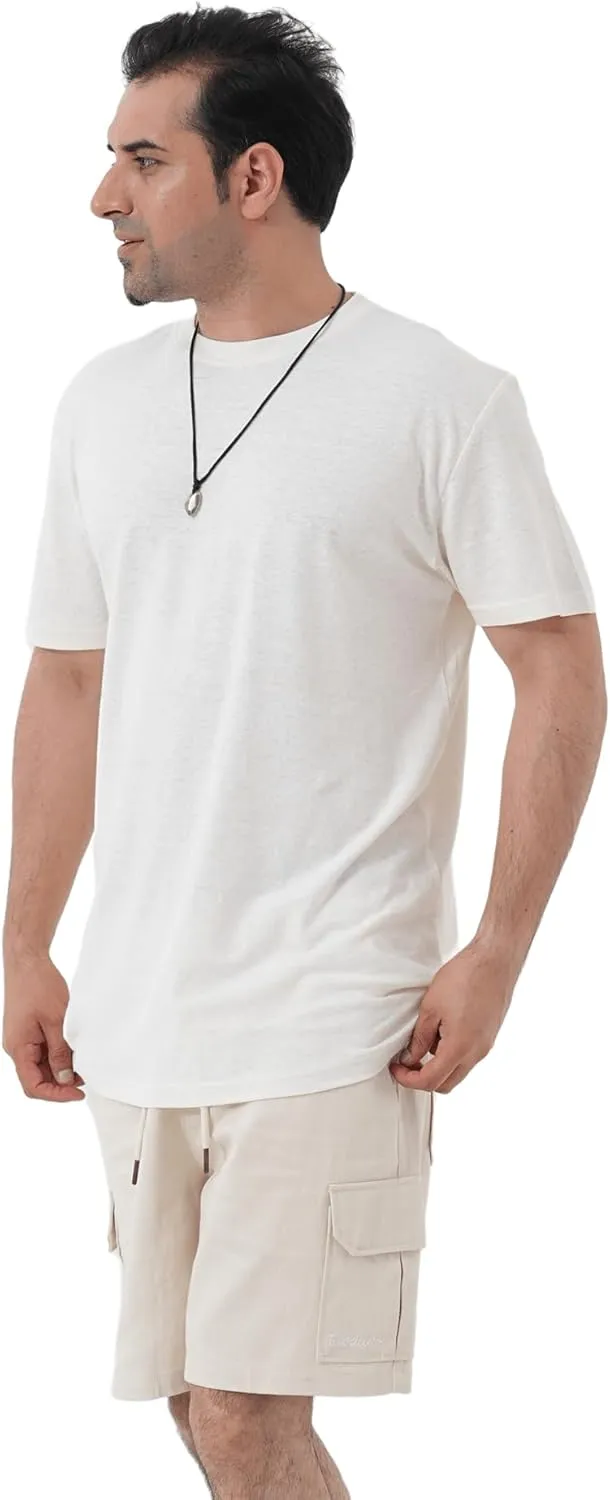 ] Hemp T-Shirt for Men, Organic Hemp Tee Shirts for Men, Mens Hemp T-Shirts
