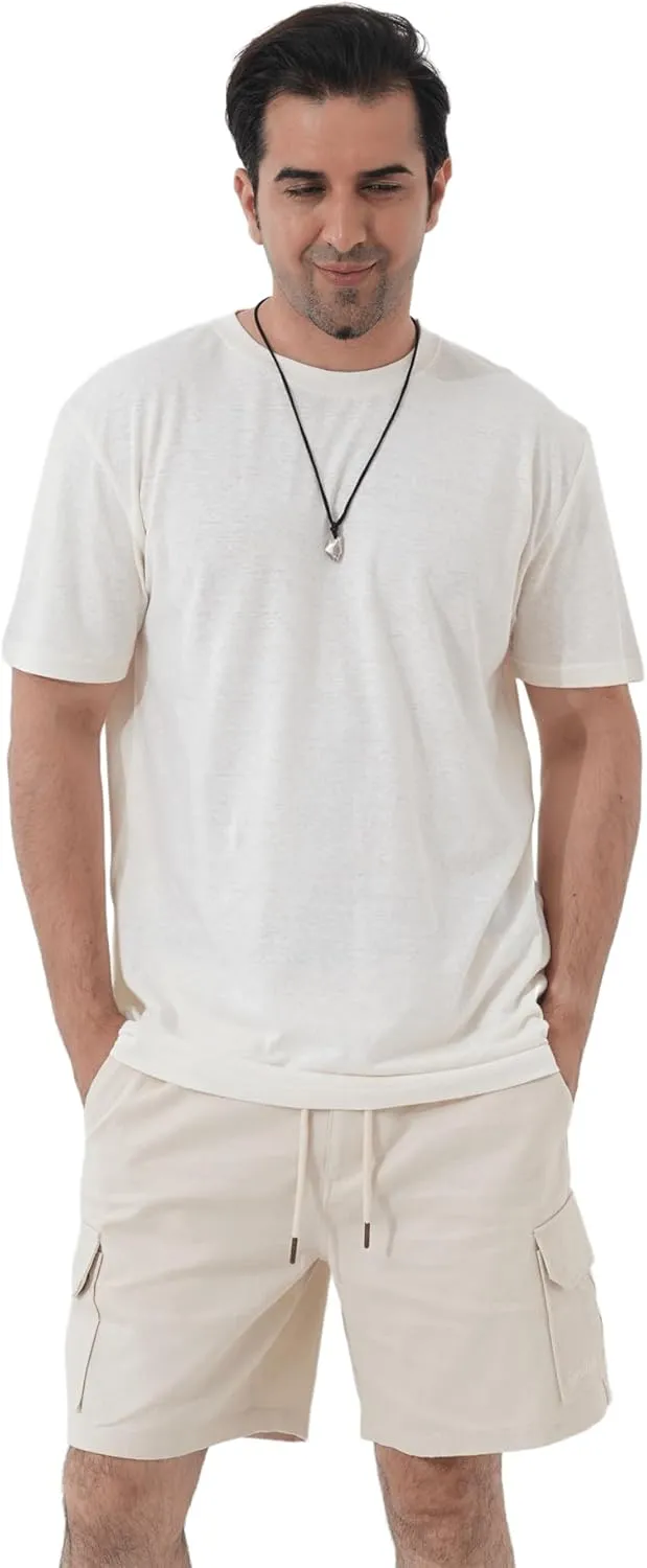 ] Hemp T-Shirt for Men, Organic Hemp Tee Shirts for Men, Mens Hemp T-Shirts