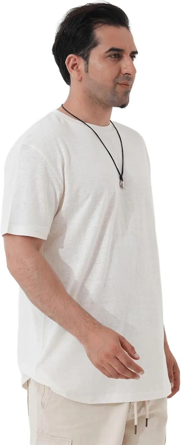 ] Hemp T-Shirt for Men, Organic Hemp Tee Shirts for Men, Mens Hemp T-Shirts