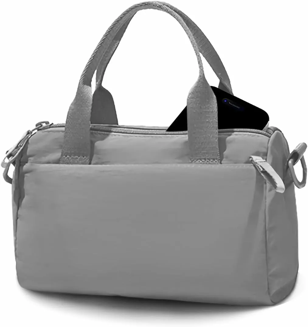 8 inch Mini Gym Bag for Women Cute Gym Tote Bag Extra Small Duffle Bag Waterproof Bags Lightweight for Yoga Dance Workout Travel