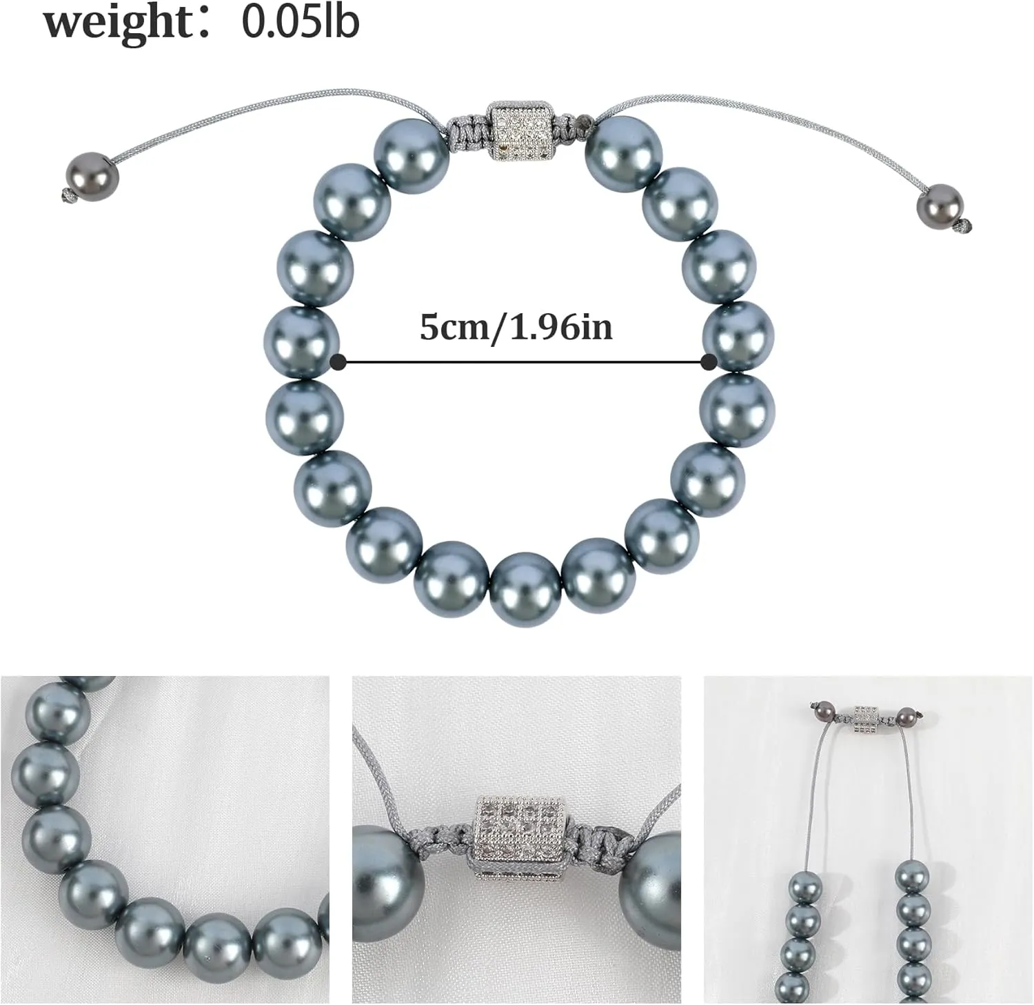 Bohemian Stone Beaded Bracelets for Women Single Natural Stone Gemstone Strand Bracelets Braided Chakra Crystal Beads Bracelets Boho Adjustable Handmade Summer Beach Jewelry Gift for Women