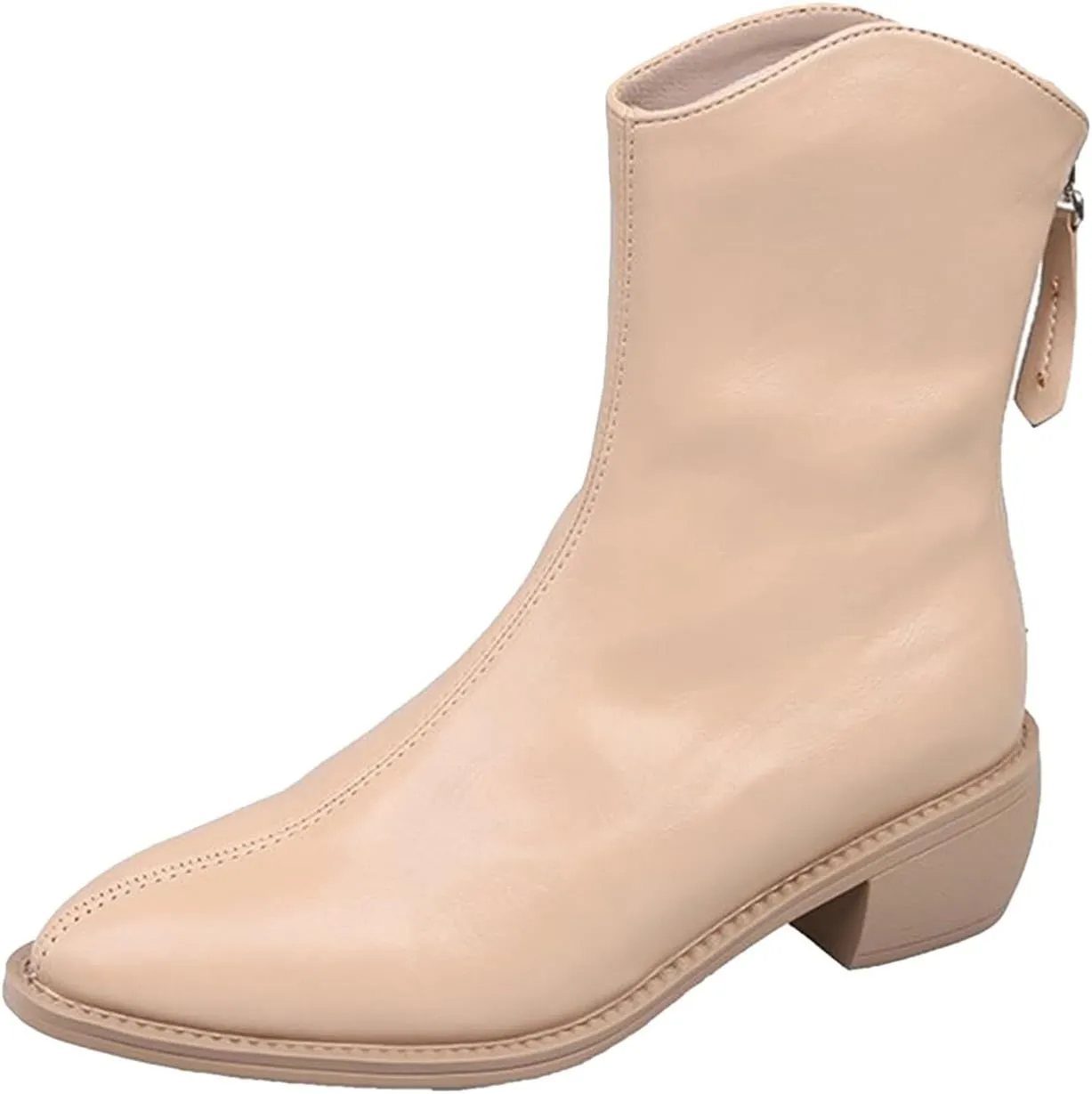Botines Para Mujer Ankle Boots with Heel White Boots Ankle Half Boots for Women Low Heel Black Ankle Boots for Women No Heel White Ankle Boots for Women Fall