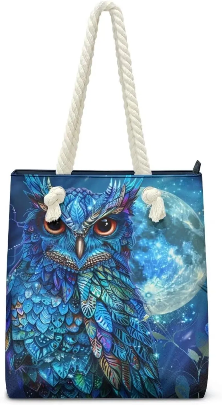 Canvas Beach Tote Bag for Women Ladies Grocery Shopping Reusable Totes Bags Shoulder Handbags Purse Aesthetic
