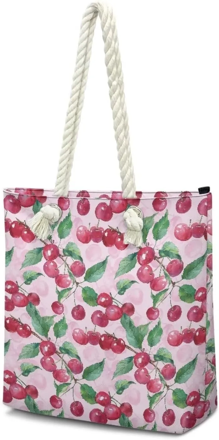 Canvas Beach Tote Bag for Women Ladies Grocery Shopping Reusable Totes Bags Shoulder Handbags Purse Aesthetic