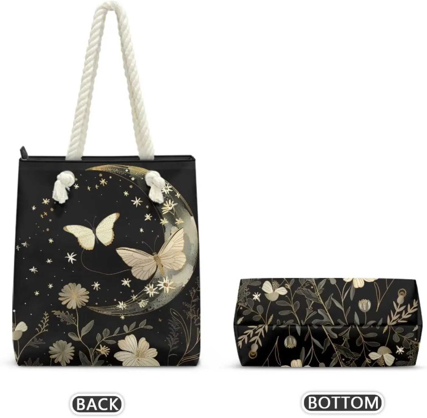 Canvas Beach Tote Bag for Women Ladies Grocery Shopping Reusable Totes Bags Shoulder Handbags Purse Aesthetic