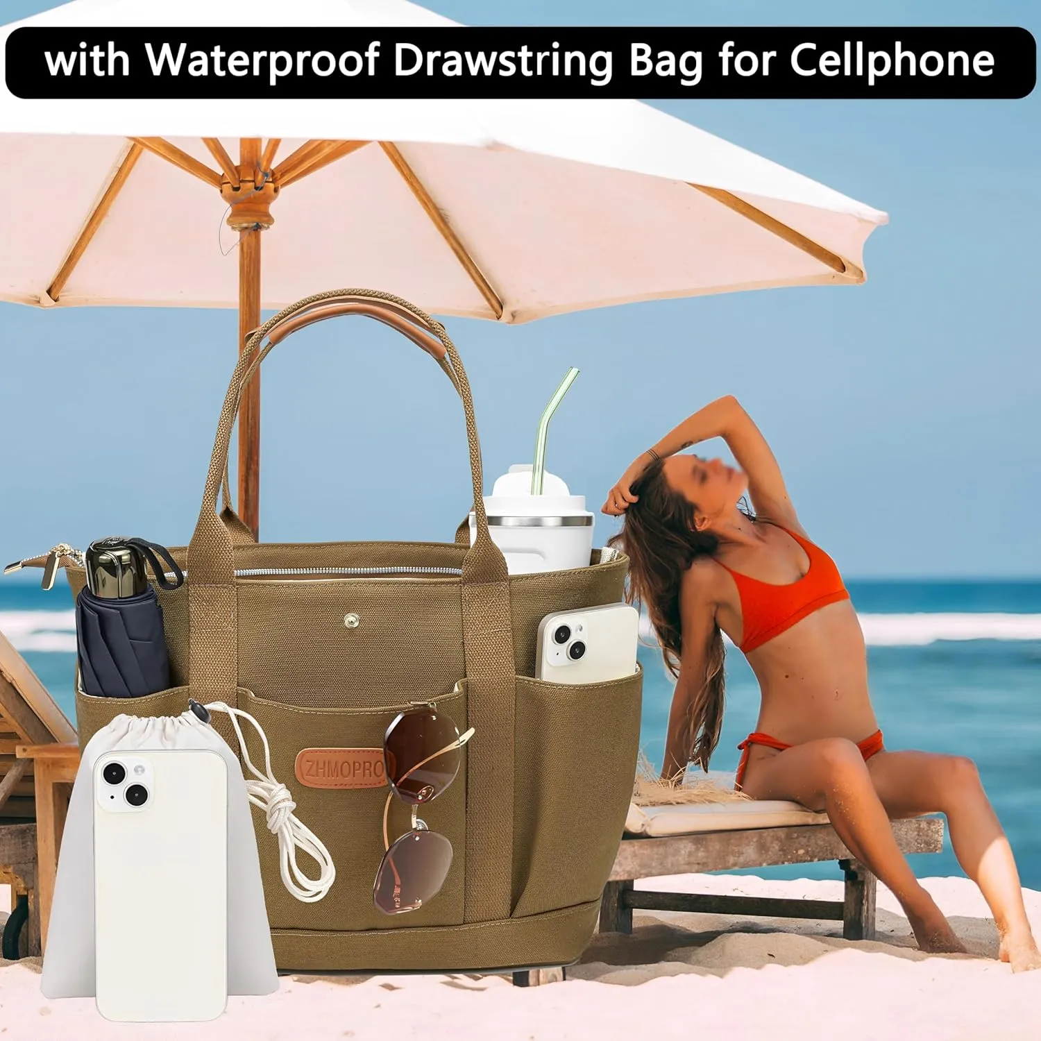 Canvas Tote Bag for Women,Womens Purse Handbags Totes Bags Work Laptop Book Gym for Travel Nurse College Gift