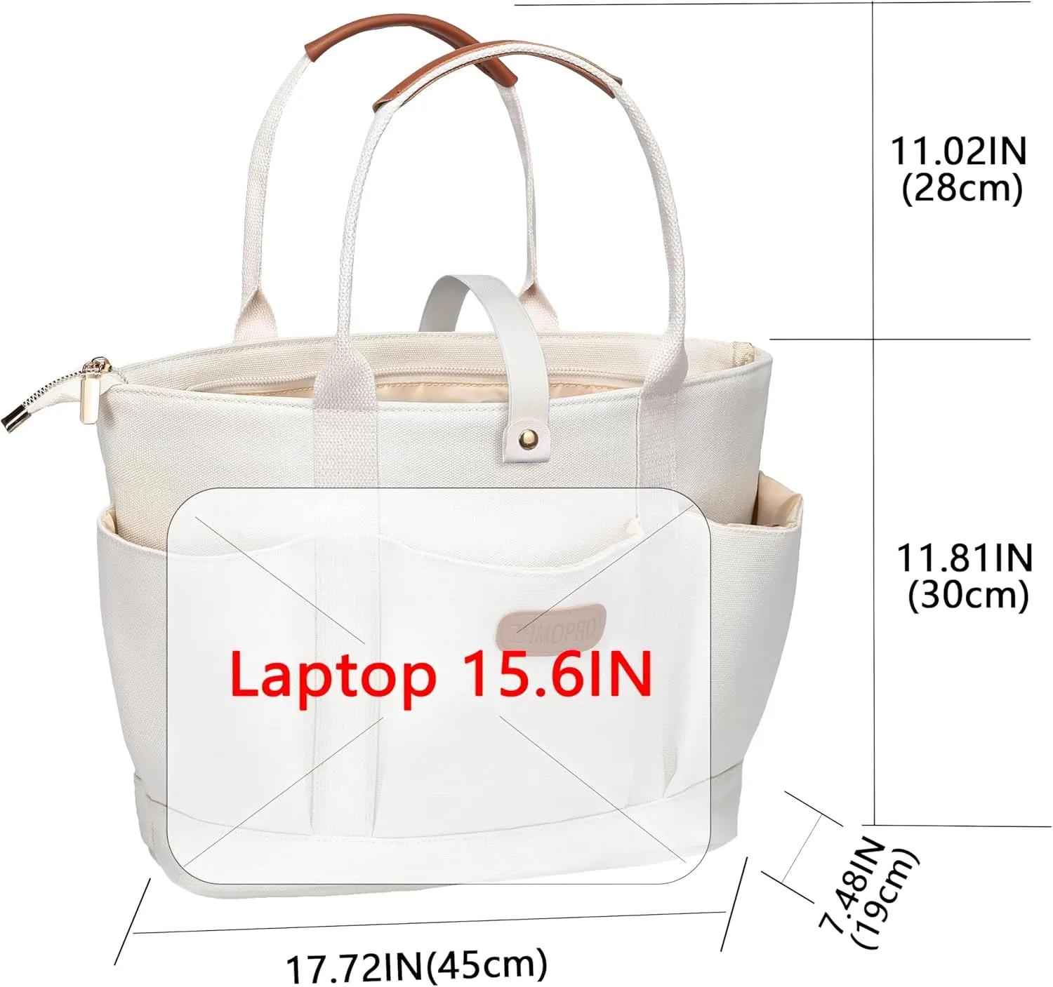 Canvas Tote Bag for Women,Womens Purse Handbags Totes Bags Work Laptop Book Gym for Travel Nurse College Gift