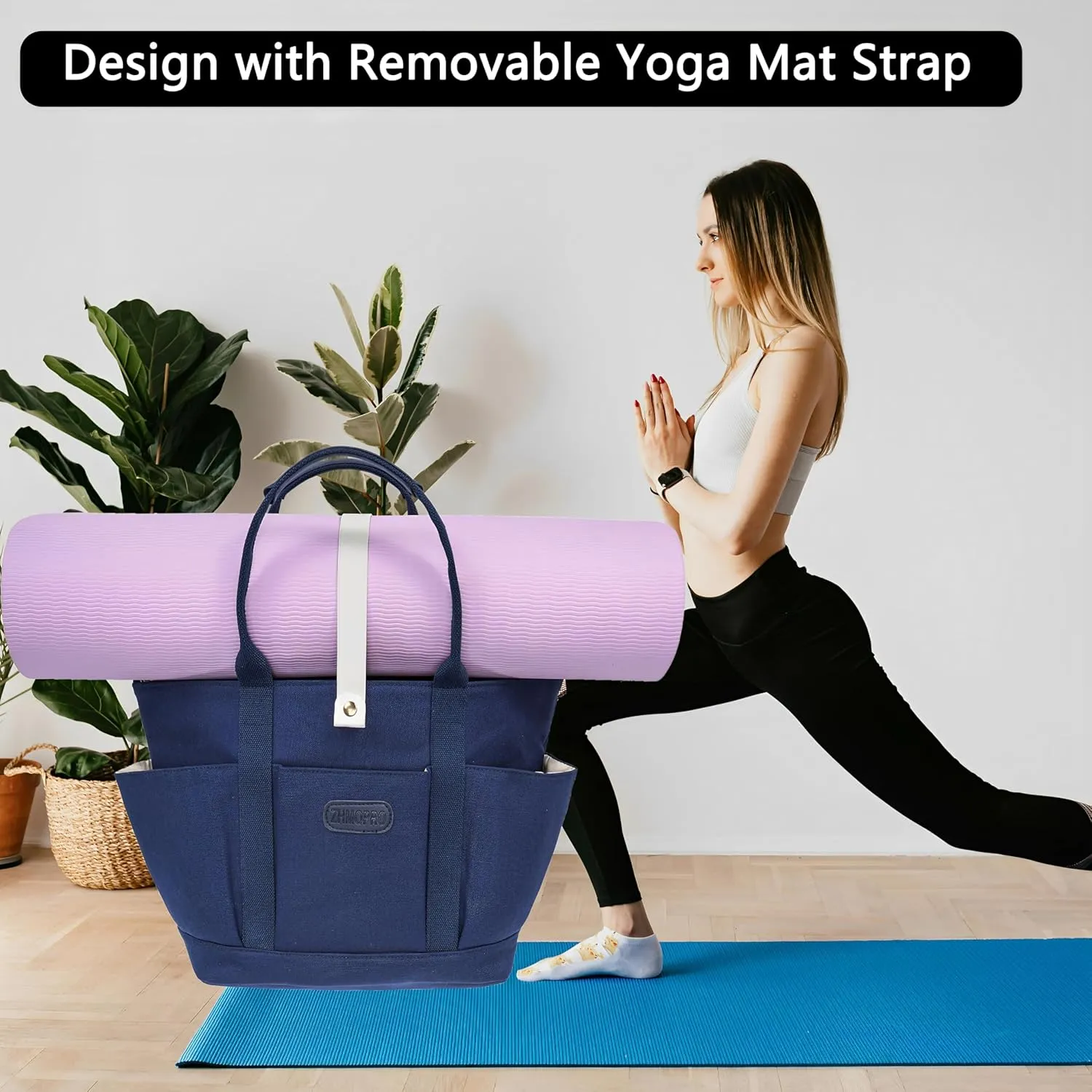 Canvas Tote Bag for Women,Womens Purse Handbags Totes Bags Work Laptop Book Gym for Travel Nurse College Gift