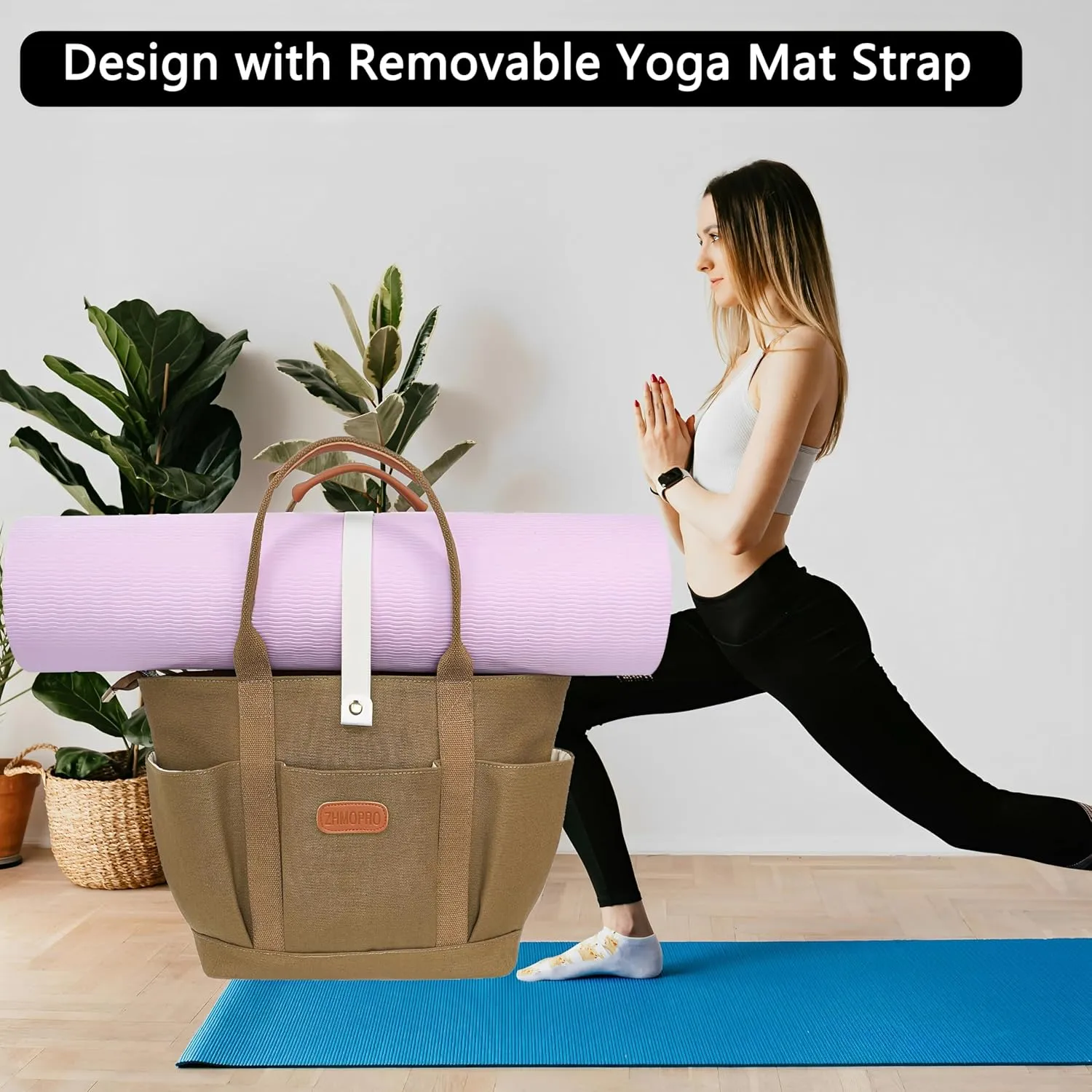 Canvas Tote Bag for Women,Womens Purse Handbags Totes Bags Work Laptop Book Gym for Travel Nurse College Gift