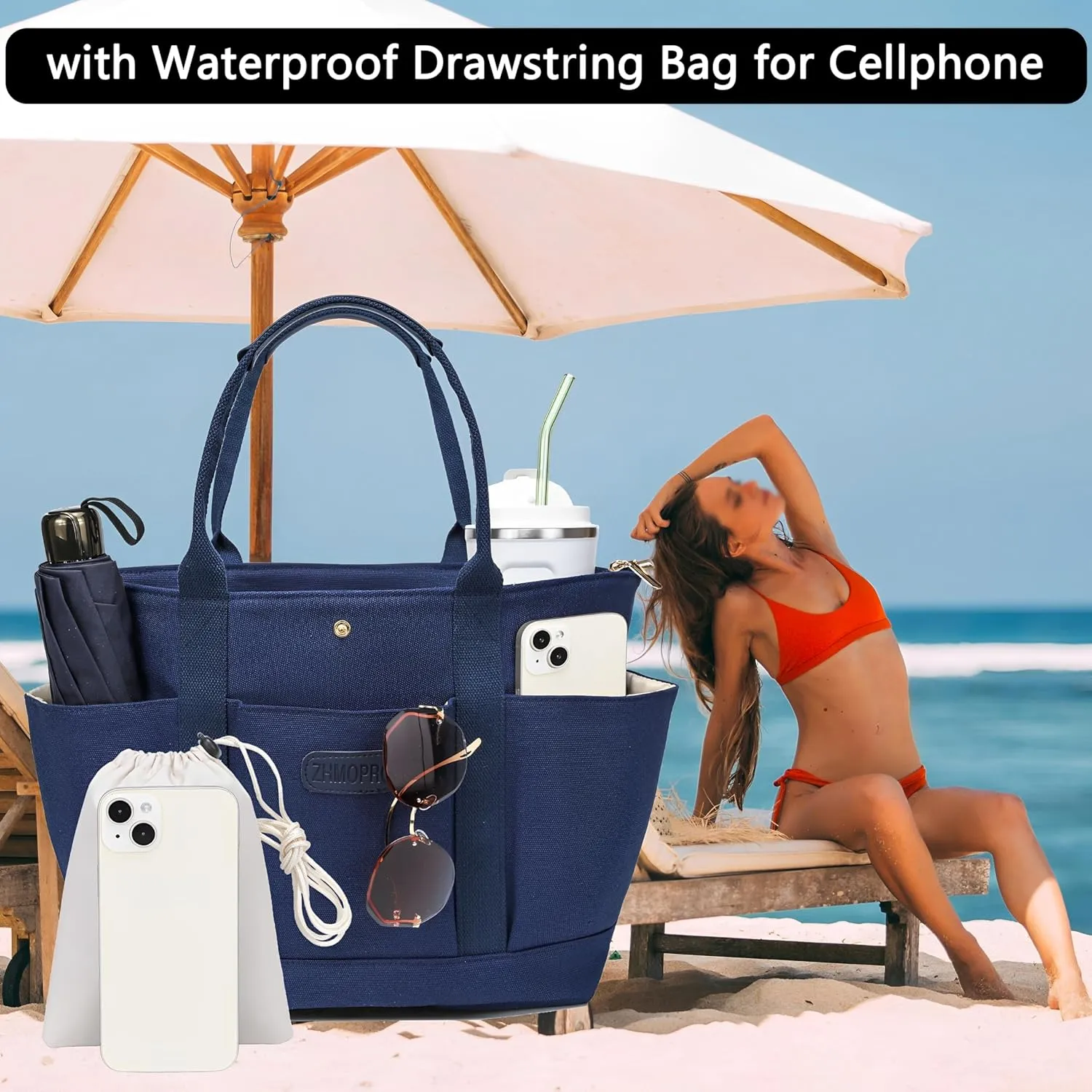 Canvas Tote Bag for Women,Womens Purse Handbags Totes Bags Work Laptop Book Gym for Travel Nurse College Gift
