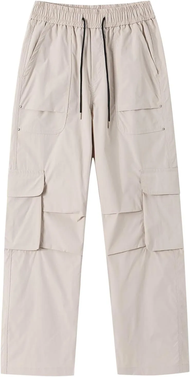 Cargo Pants for Men Relaxed Fit Men's Wild Cargo Pants Casual Joggers Sweatpants Outdoor Waterproof Hiking Work Pants