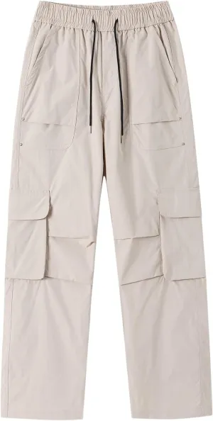 Cargo Pants for Men Relaxed Fit Men's Wild Cargo Pants Casual Joggers Sweatpants Outdoor Waterproof Hiking Work Pants