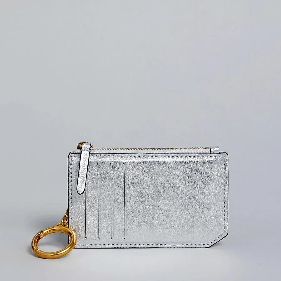 Chac Zip Card Holder (Silver)