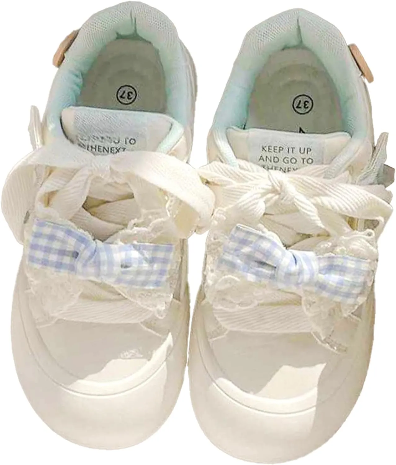 Chunky Platform Star Sneakers for Women Girls Chic Y2K Casual Skate Shoes with Thick Sole for Everyday Wear and Travel