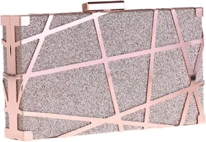 Clutch Purses for Women Elegant Sequin Evening Clutch Bag for Women Crystal Wedding Purse for Party and Banquet Available in Black, Gold, and Silver