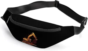 Construction Truck Fanny Pack Crossbody Bag Waist Pack Chest Bag Sling Backpack for Enjoy Sports Workout Traveling Running