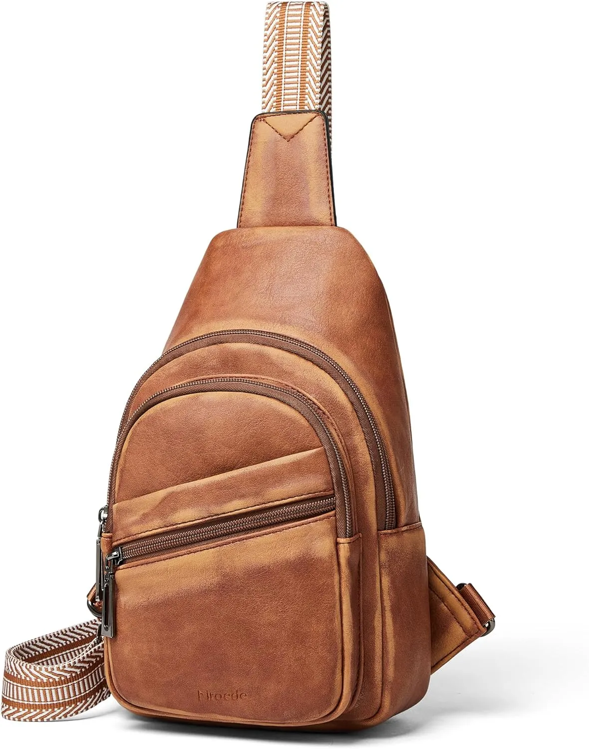 Crossbody Bags for Women Men Sling Bag 5 Pockets Fanny Pack Sling Backpack Chest Daypack Travel Purse Anti Theft