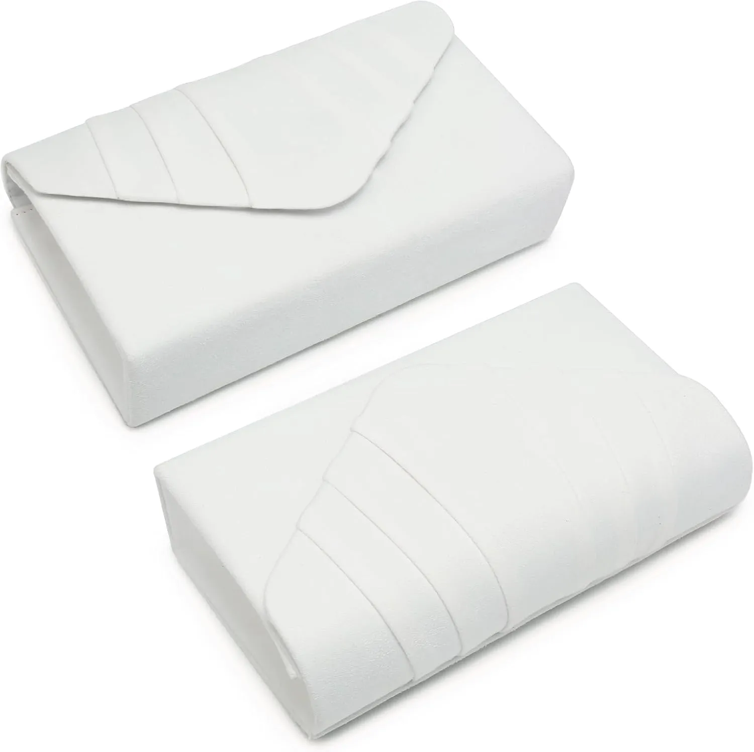 Dasein Women's Evening Bag Pleated Envelope Clutch Handbag Wedding Party Bridal Purse