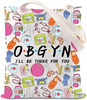 FOTAP OBGYN Gift OB-GYN Appreciation Handbag Ob-gyn Doctor Tote Bag Obstetrician Gynecologist Shoulder Bag