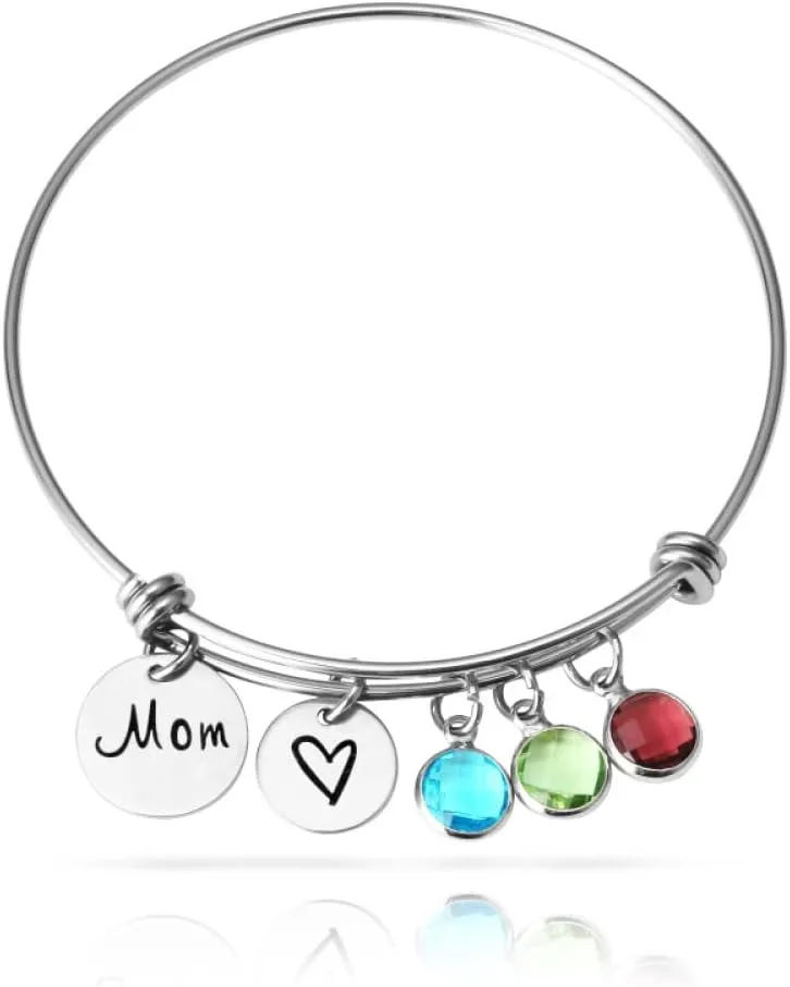 Friendship Xmas Link Bracelets Bestfriend Birthday Gifts Mothersday Step Mom Bracelets Boyfriend and Girlfriend Women's Jewelry Personalized Relationship Gift
