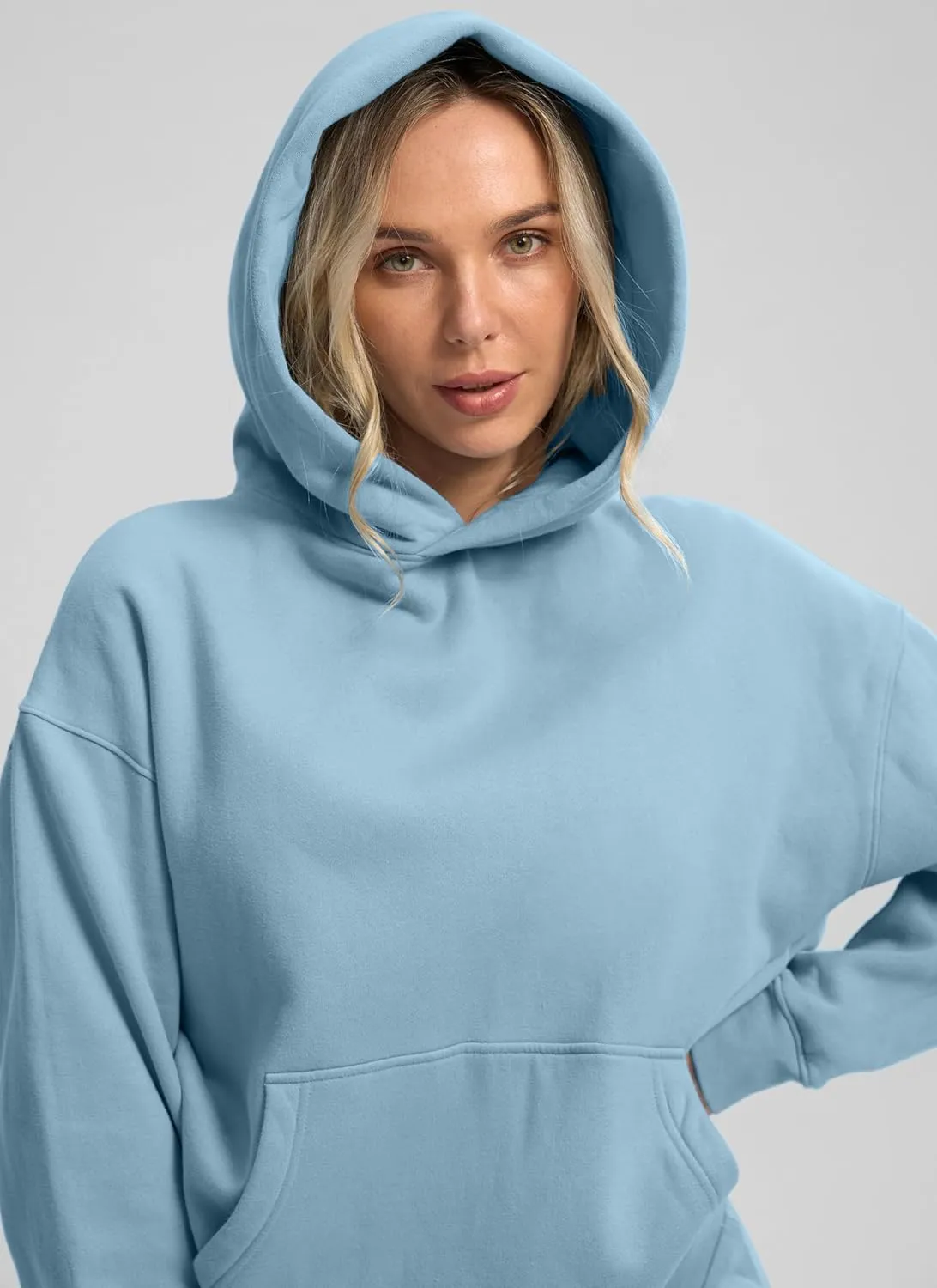 G Gradual Hoodies for Women Oversized Fleece Sweatshirt with Pocket Loose Fit Casual Athletic Workout Pullover