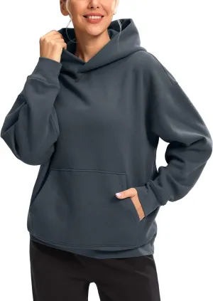 G Gradual Hoodies for Women Oversized Fleece Sweatshirt with Pocket Loose Fit Casual Athletic Workout Pullover