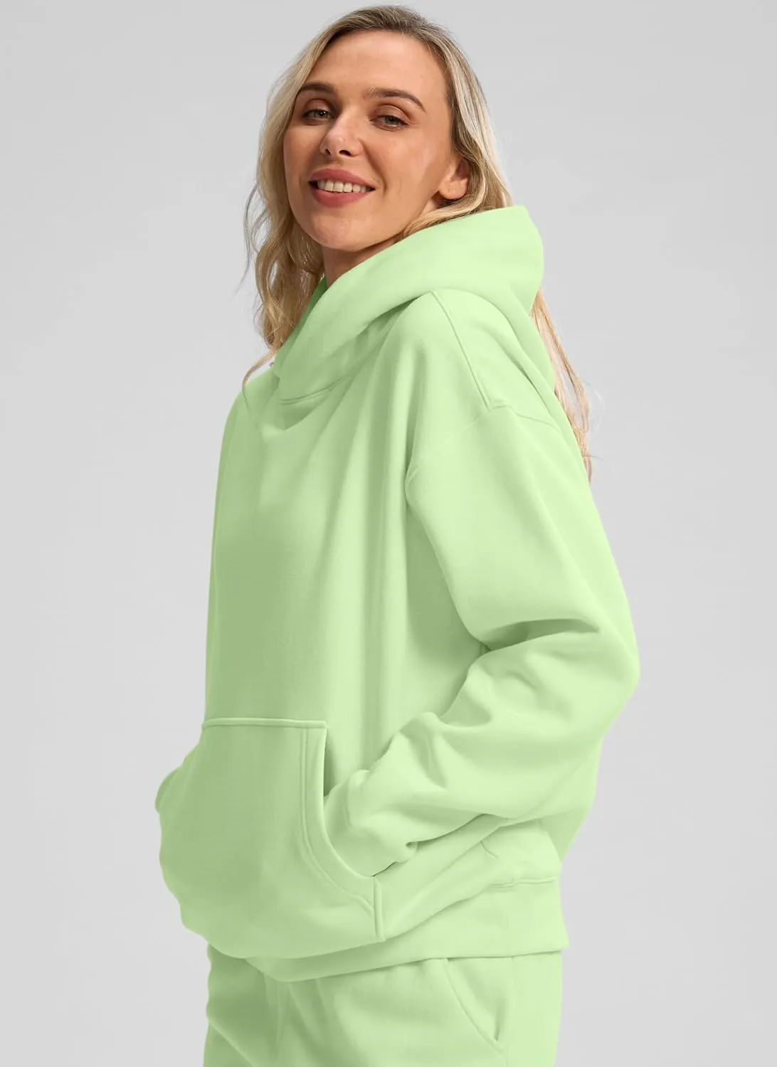 G Gradual Hoodies for Women Oversized Fleece Sweatshirt with Pocket Loose Fit Casual Athletic Workout Pullover