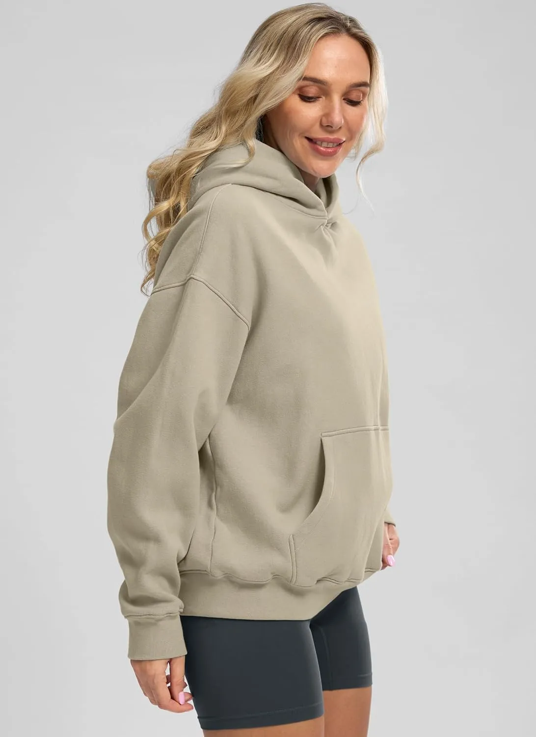 G Gradual Hoodies for Women Oversized Fleece Sweatshirt with Pocket Loose Fit Casual Athletic Workout Pullover