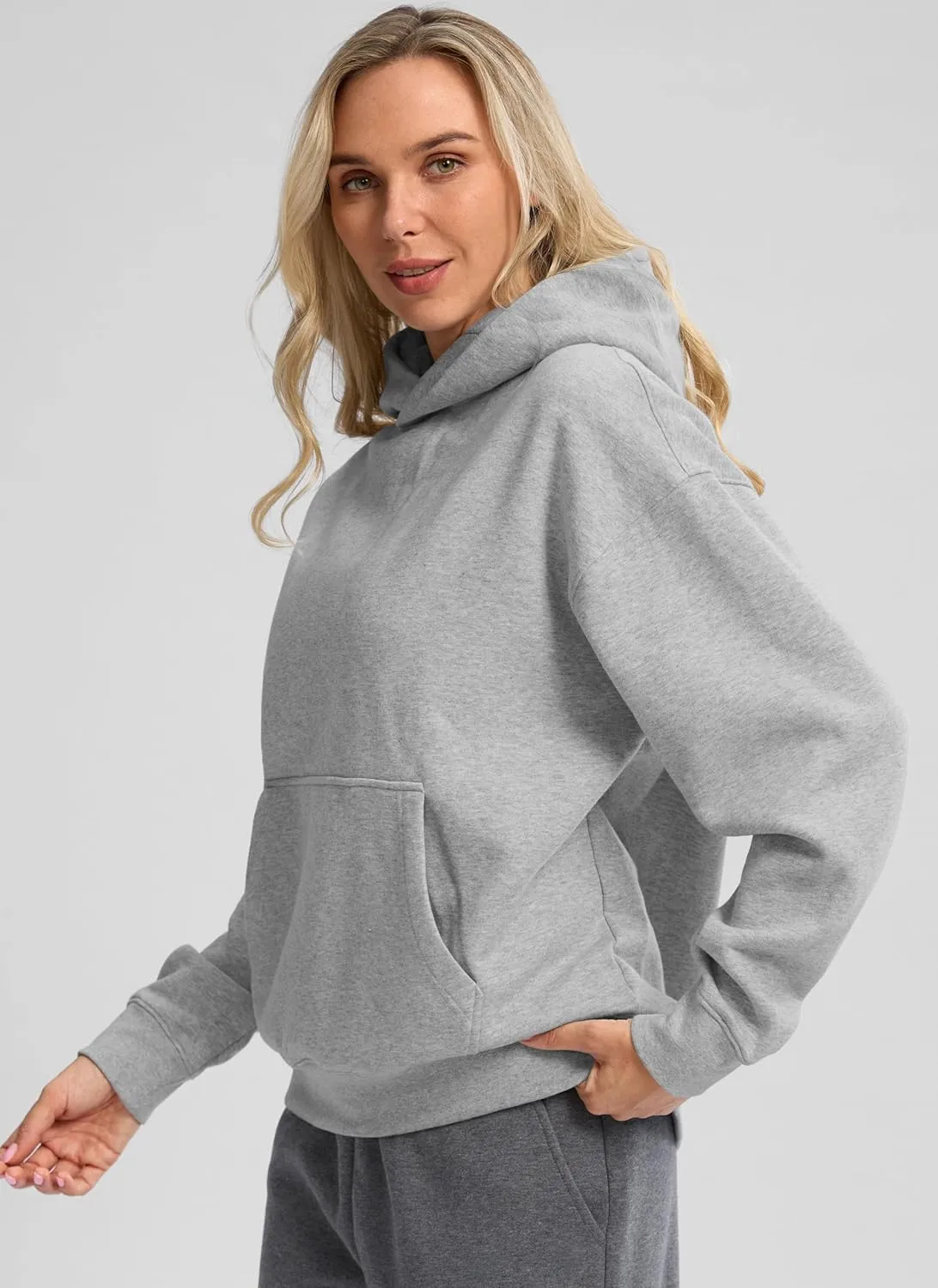 G Gradual Hoodies for Women Oversized Fleece Sweatshirt with Pocket Loose Fit Casual Athletic Workout Pullover