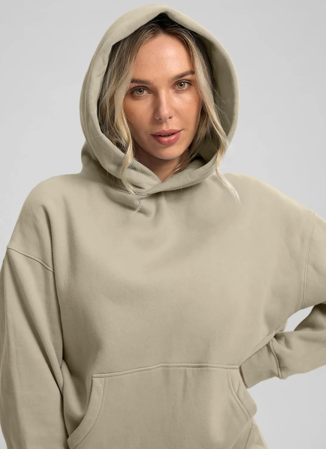 G Gradual Hoodies for Women Oversized Fleece Sweatshirt with Pocket Loose Fit Casual Athletic Workout Pullover