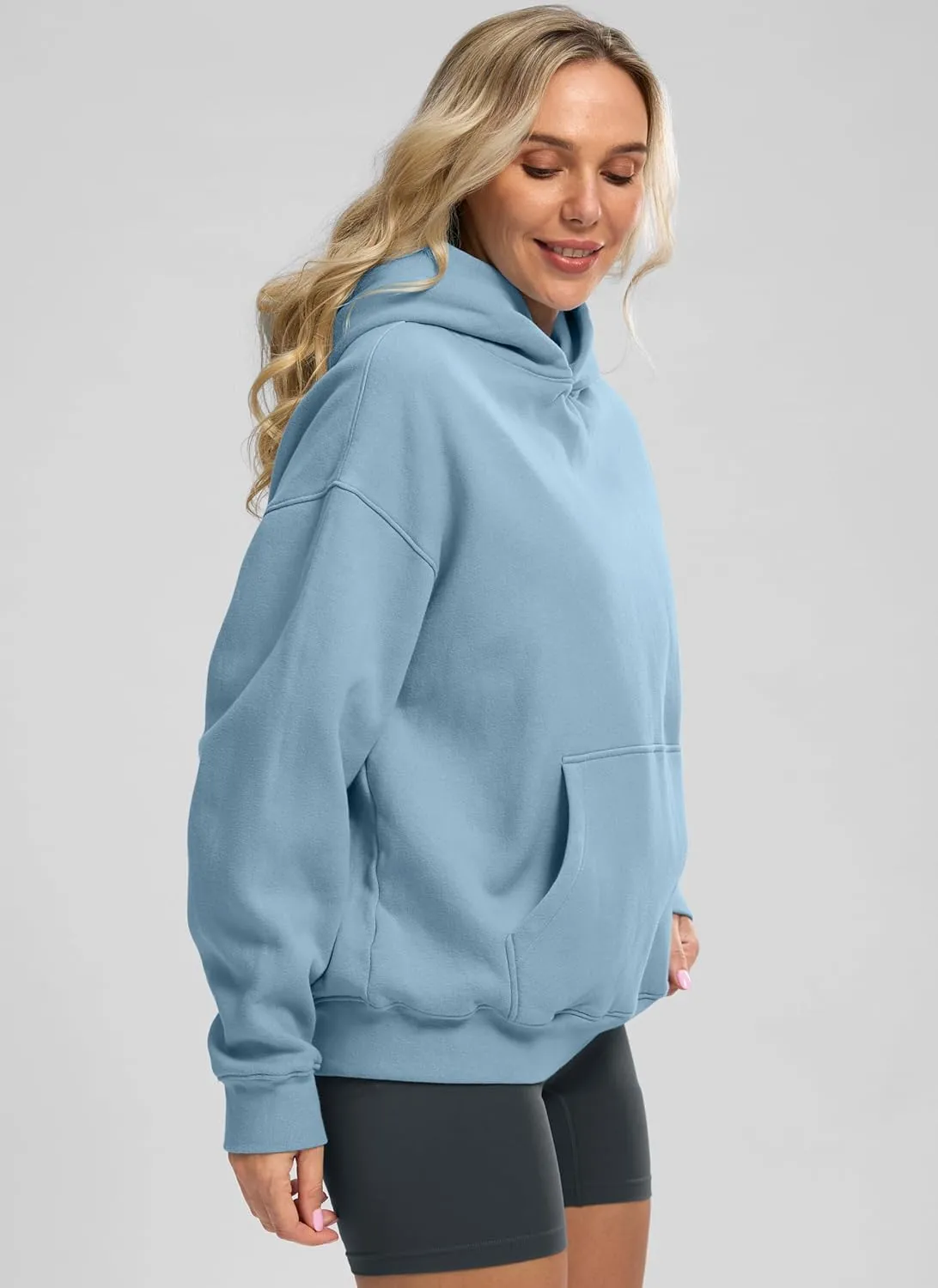G Gradual Hoodies for Women Oversized Fleece Sweatshirt with Pocket Loose Fit Casual Athletic Workout Pullover