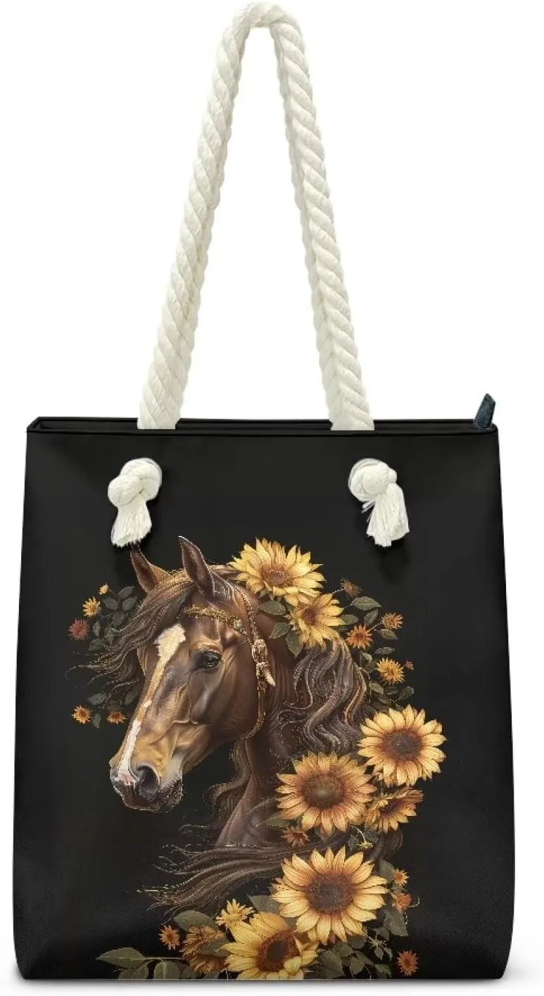 Grocery Shopping Reusable Totes Bags Shoulder Handbags Purse Aesthetic Canvas Beach Tote Bag for Women Ladies