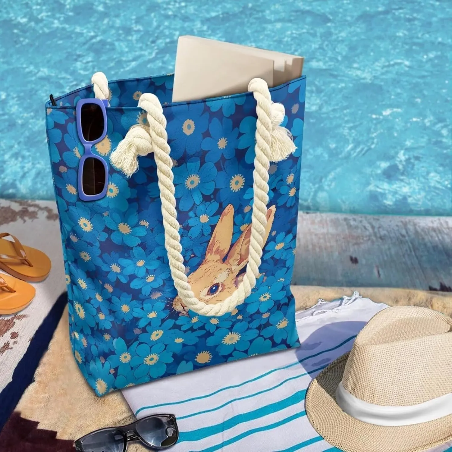 Grocery Shopping Reusable Totes Bags Shoulder Handbags Purse Aesthetic Canvas Beach Tote Bag for Women Ladies