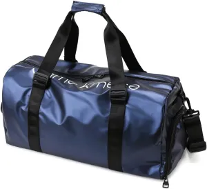 Gym Duffle Bag for Men Women with Shoe and Wet Compartment Sport Workout Waterproof Bags Large for Fitness Yoga Swimming Traveling Duffel (Blue)