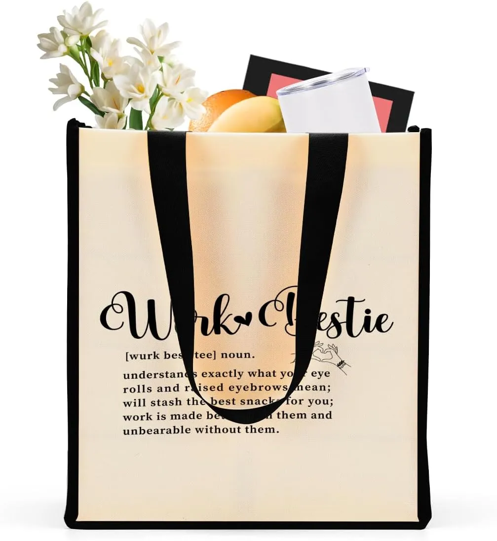 Hanamiya Na Thank You Gifts Chaos Coordinator Work Bestie Waterproof Tote Bag Soul Sister Sunshine Religious Teacher Gifts