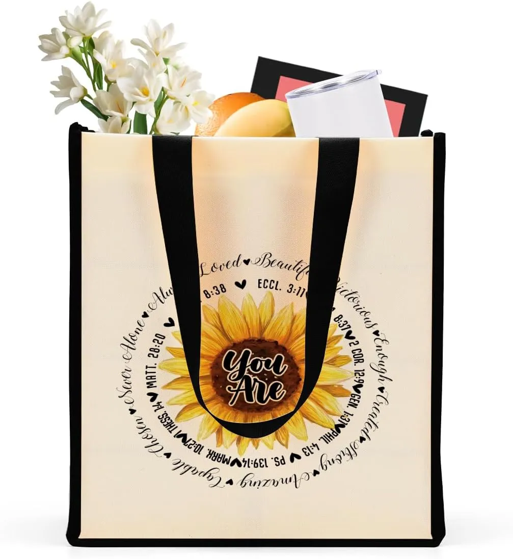 Hanamiya Na Thank You Gifts Chaos Coordinator Work Bestie Waterproof Tote Bag Soul Sister Sunshine Religious Teacher Gifts