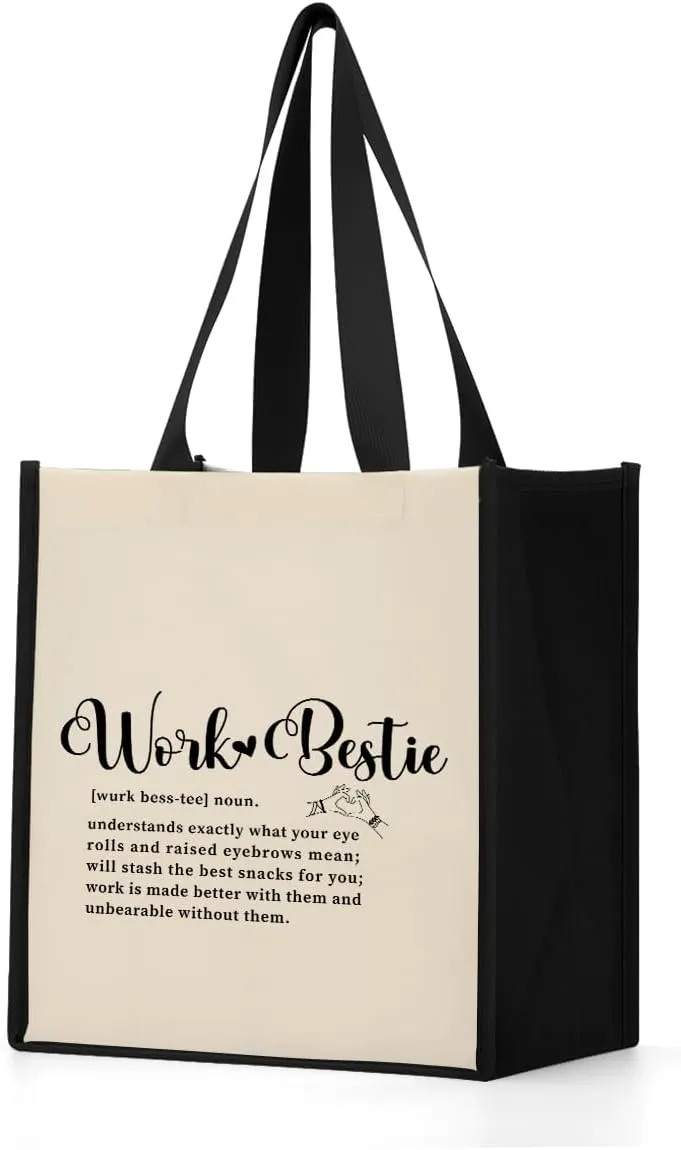 Hanamiya Na Thank You Gifts Chaos Coordinator Work Bestie Waterproof Tote Bag Soul Sister Sunshine Religious Teacher Gifts