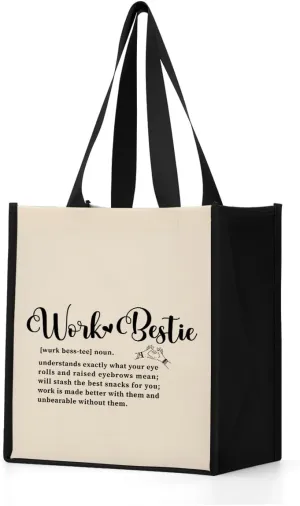 Hanamiya Na Thank You Gifts Chaos Coordinator Work Bestie Waterproof Tote Bag Soul Sister Sunshine Religious Teacher Gifts