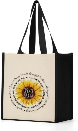 Hanamiya Na Thank You Gifts Chaos Coordinator Work Bestie Waterproof Tote Bag Soul Sister Sunshine Religious Teacher Gifts