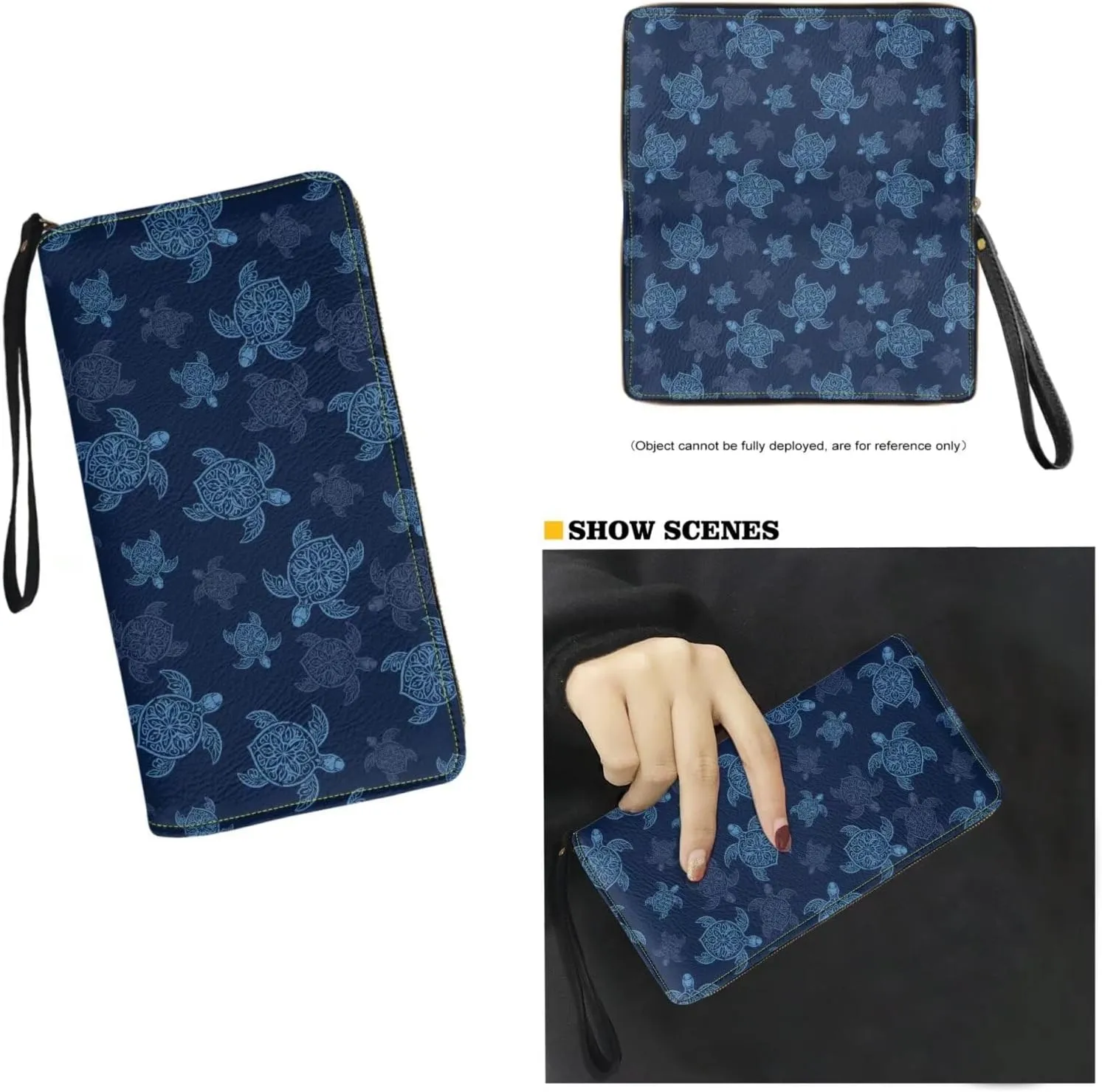 Handbag with Matching Wallet Tote Bag 2-Pcs/Set Clutch Purse with Handles Shoulder Bag and Wallet Set for Women