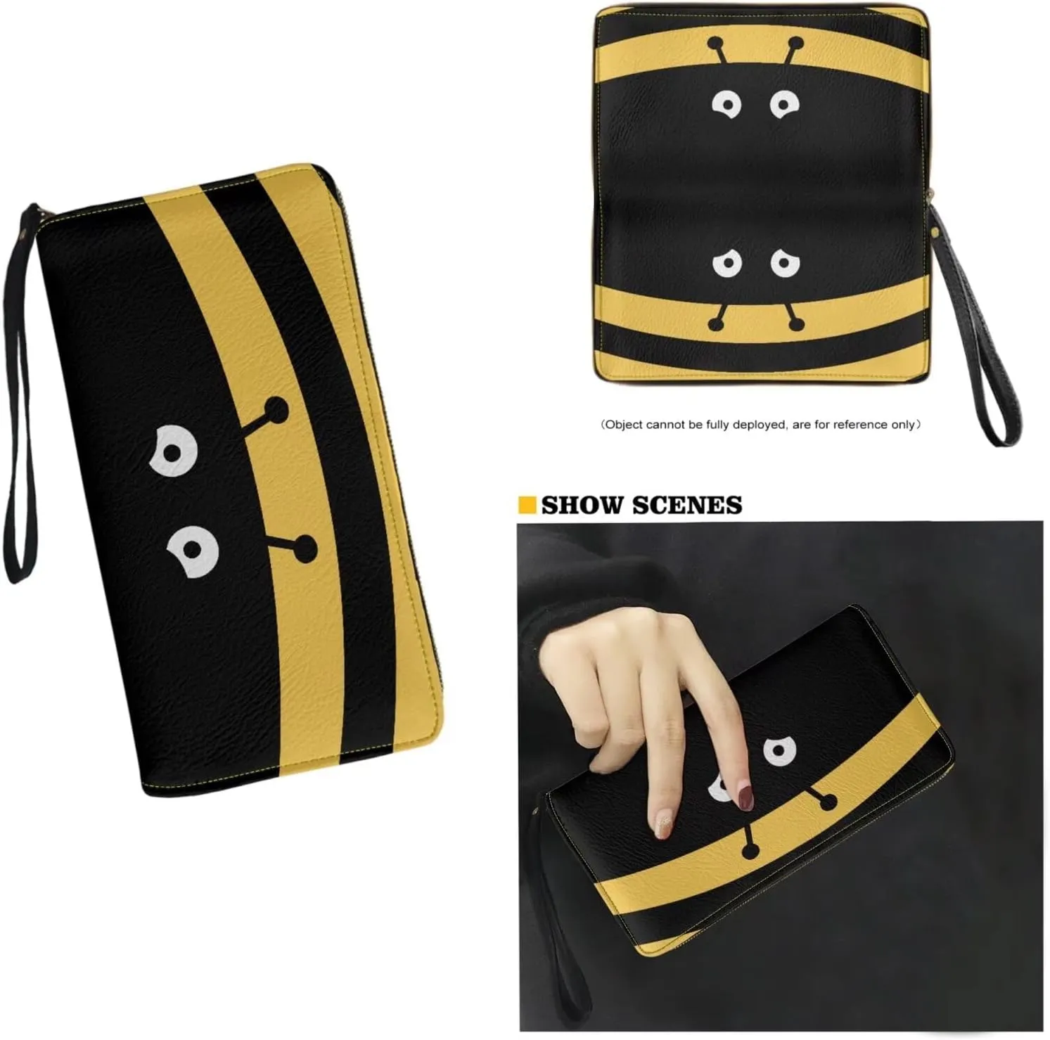Handbag with Matching Wallet Tote Bag 2-Pcs/Set Clutch Purse with Handles Shoulder Bag and Wallet Set for Women