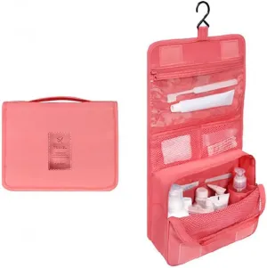 Hanging Travel Toiletry Wash Bag,Waterproof Bags,Makeup Toilet Bag Foldable Travel Toiletries Cosmetic Waterproof Organizer for Women Girl Gift