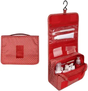 Hanging Travel Toiletry Wash Bag,Waterproof Bags,Makeup Toilet Bag Foldable Travel Toiletries Cosmetic Waterproof Organizer for Women Girl Gift