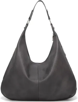 Hobo Bags for Women Slouchy Shoulder Bags Purses Top Handle Handbags Ladies Boho Totes Bags Purses Soft PU Leather