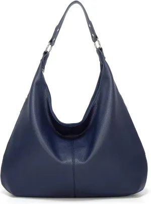 Hobo Bags for Women Slouchy Shoulder Bags Purses Top Handle Handbags Ladies Boho Totes Bags Purses Soft PU Leather