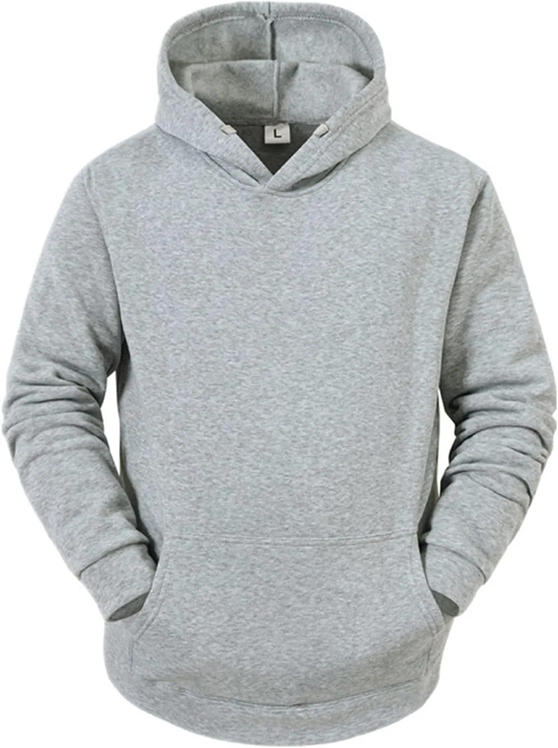 Hoodies for Men,Mens Fashion Athletic Hoodies Sport Sweatshirt Solid Color Fleece Pullover Lightweight Hiking Jacket