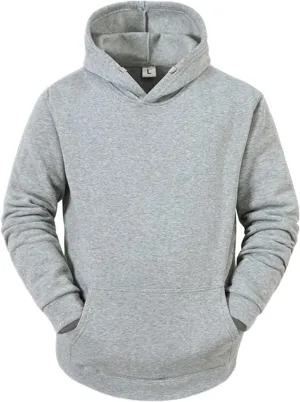 Hoodies for Men,Mens Fashion Athletic Hoodies Sport Sweatshirt Solid Color Fleece Pullover Lightweight Hiking Jacket
