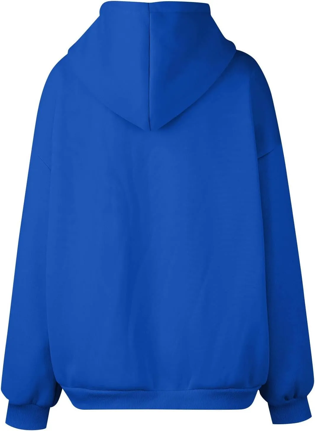 Hoodies for Women 2024 Oversized Long Sleeve Sweatshirts Casual Solid Y2K Jacket Fall Fashion Clothes with Pockets