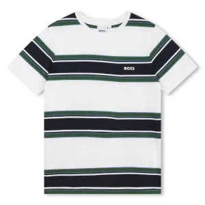 Hugo Boss Striped T-Shirt