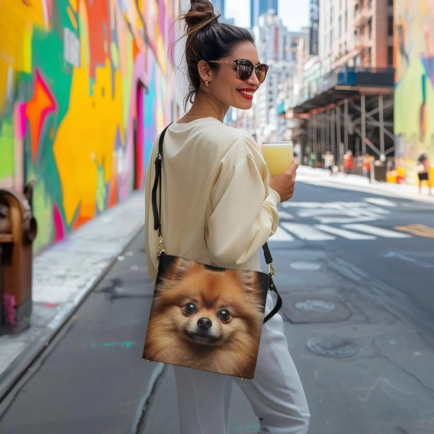 HUGS IDEA Hobo Bag for Women Crossbody Bucket Bag for Lady Work Fashion Leather Shoulder Purse for Travel